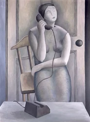 Woman on Phone, 1995